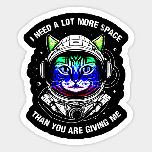 More Space Sticker